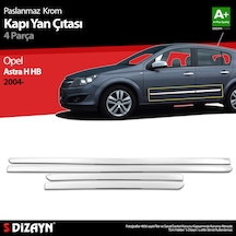 S-dizayn Opel Astra H Hb Krom Kapı Yan Çıtası 2004-2013