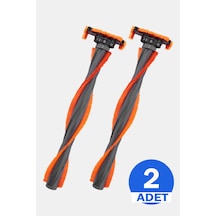 Philips Uyumlu Xc8049/01 Aqua Plus Süpürge Başlık Fırçası 2 Adet Xc 8049