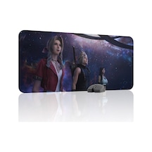 Final Fantasy Kaymaz Dikişli Kauçuk Oyuncu Mousepad V3 - 90x40 Xxl Gaming Mouse Pad Fare Altlığı