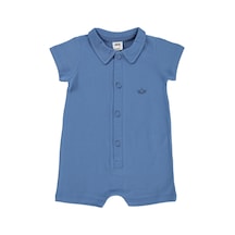 Civil Baby Yelken Baskılı 6-18 Ay Tulum - Mavi İndigo