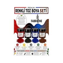 Toz Mum Boyası Seti 10 Cc 4 Lü Soya & Parafin Wax Için Kırmızı, Siyah, Mavi, Kahverengi Bkfab4ksmkh10g Karışık