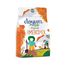 Doyum Organik Kırmızı Mercimek 1 Kg - 7 Adet Tarı