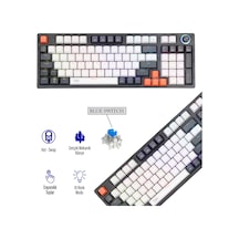 Gameagle Strike Plus MK-96X1BAB Mekanik Işıklı Blue Switch Gamer Oyuncu Klavye