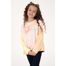 U.s. Polo Assn. Kız Çocuk Açık Pembe Sweatshirt 50317979-vr078 Acık Pembe