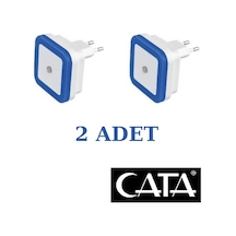 Cata Ct-9500 Fotoselli Gece Lambası 2 Adet Mavi