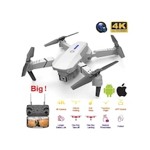 Katlanabilir Çift Kameralı Wifi Bağlantılı Drone, Uzaktan Kumanda Ve Akıllı Telefon Kontrolü, Siyah