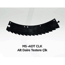 Çelikel Silaj Makinesi Alt Daire Testere Bıçak 1 6 Adet