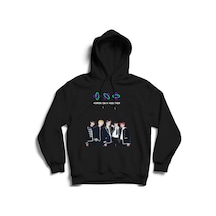 Txt Kpop Müzik Grubu Baskılı Kapşonlu Sweatshirt Yeonjun, Soobin, Beomgyu, Taehyun, Huening Kai 001