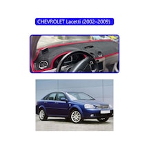 Chevrolet Lacetti 2002 2009 Torpido Koruma Halısı Mavi Kenar