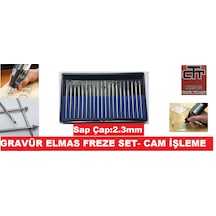 Gravür Elmas Uçlu Freze Set