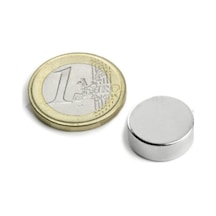5 Adet Çap 15Mm X Kalınlık 5Mm Yuvarlak Güçlü Neodyum Mıknatıs