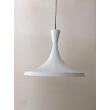 Rıolght Beyaz Içi Beyaz Metal Sarkıt Çap: Cm