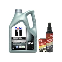 Mobil 1 0W-20 Tam Sentetik Motor Yağı 5 L + Gojo Araç Bakım Seti
