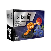 Aftamin Çörekotu Propolisli Pastil 24 Adet