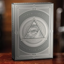Kings Wild Project Verum Videre 2023 Silver Premium Oyun Kağıdı Limited Edition Koleksiyonluk İskambil Kartları