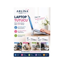 Katlanabilir Yükseltici Laptop Standı Gri