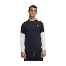 Puma T7 Erkek Lacivert Günlük Stil T-shirt 62959216 Mavi Puma T7 Erkek Lacivert Günlük Stil T-shirt 62959216 Mavi