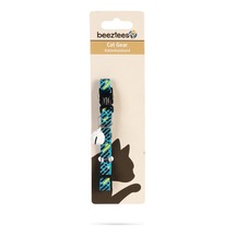 Hnrlıshp Beeztees Kedi Boyun Tasması, Zilli, Mavi, 20-30cm
