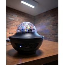 Müzikli Disko Işığı Rgb Parti Projektörü Uczzdıskoxy918-3
