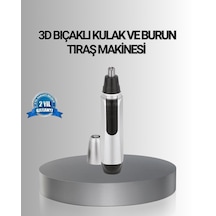 Kişisel - 446 - Burun Ve Kulak Tıraş Makinesi 3d Kavisli Bıçak Ve - Muratech - Kompakt Tasarım Diğer