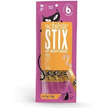 Schesir Stick Tavuklu Yetişkin Kedi Ödülü 6 x 15 G