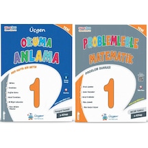 Üçgen 2025 1. Sınıf 2. Dönem Okuma Anlama + Problmelerle Matmatik Seti 2 Kitap