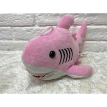 Sevimli Köpek Balığı Peluş 25 Cm - Uyku Ve Oyun Arkadaşı Peluş Oyuncak - Pembe Renkli
