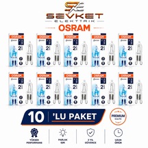 Osram 40w 10'lu Paket Halopin Fırın Ampul G9 Duy 2700k