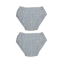 2 Adet Erkek % 100 Pamuk Önyıldız Kom Slip 001