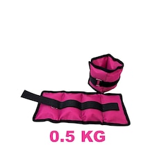 Me&ra Sport 0.5 Kg X 2 Adet El Ayak Bilek Ağırlık Seti Kum Ağırlık Torbası Pembe