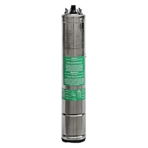 Dalgıç Derinkuyu,Tek Motor 4"-Pompa Kademesiz-Bakırsargı%%,Endüstriyel-1Hp-220V