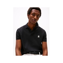 Tommy Hilfiger Imd Reg Polo Erkek Siyah T-shirt - Mw0mw33167