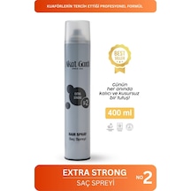 Akat Gardi Saç Spreyi Extra Strong No:2 Gri 400 Ml