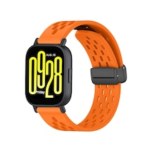 Xiaomi İle Uyumlu Air Loop Kordon Redmi Watch 5 Active/lite/watch S4/watch 2/2pro/s3/s1/s1pro İçin Manyetik Kilit Tokalı Nefes Alan Delikli Doku Redmi Watch 5 Active/lite Kordonu Çok Renkli