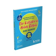 8.Sınıf Din Kültürü ve Ahlak Bilgisi Soru Bankası- Muba Yayınları