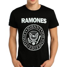 Bant Giyim - Ramones Siyah Erkek T-Shirt Tişört