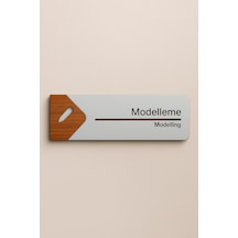 Modelleme Ofis Oda Kapı İsimliği Yönlendirme Tabelası Levhası Kişiselleştirilebilir