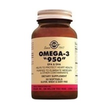 Solgar Omega 3 Yumuşak Jelatin 50 Kapsül - 950 Mg