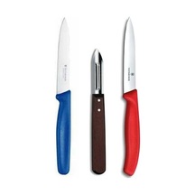 Victorinox 4.0806 Swiss Classic 3lü Bıçak Seti Renkli