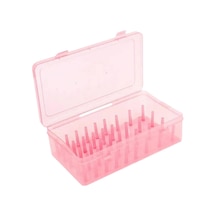 Suntek Nakış Ipliği Makaraları Saklama Kutusu 42 Pembe