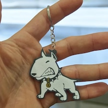 Kızgın Köpek Sevimli Figür Karakter Anahtarlık Çok Renkli