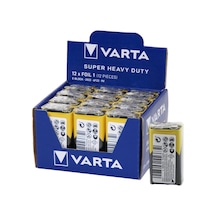 Varta 9 Volt Pil E 12pcs 5468