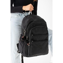 Baginn Klinkır Kadın Sırt Çantası Çok Cepli Hafif Kumaş Okul Çantası Spor Seyahat Çantası Çok Cepli Hafif Bayan Çanta 001