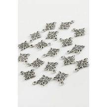 Çiçek - 514 - Tesbih Aparatı 50 Gram - Edntrend - Gümüş Rengi