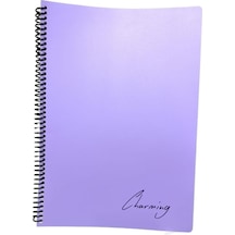 Tokaç A4 Pp Kapak Spiralli 120 Yaprak Defter Kareli Tok-220-mor