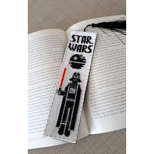 Star Wars Temalı Kanaviçe Kitap Ayracı