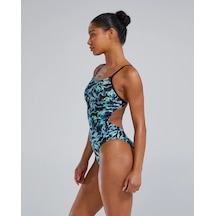 Tyr Durafast Elite Kadın Cutoutfit Mayo - Energia Renkli