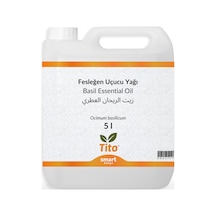 Fesleğen Uçucu Yağı Ocimum Basilicum 5 Litre 5 L