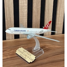 Thy Boeing 777-300 Model Uçak 1/250 Ölçek Metal Gövde İsim Yazılabilir Myk Hediye Ve Sanat Atölyesi Üretimi