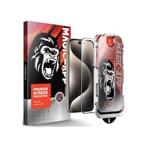 Ayrex Klasse X-gorilla İphone 13 Pro Max / 14 Plus Ekran Koruyucu Cam 9h Kırılmaz Tam Kaplama, Tozsuz Uygulama Ve K